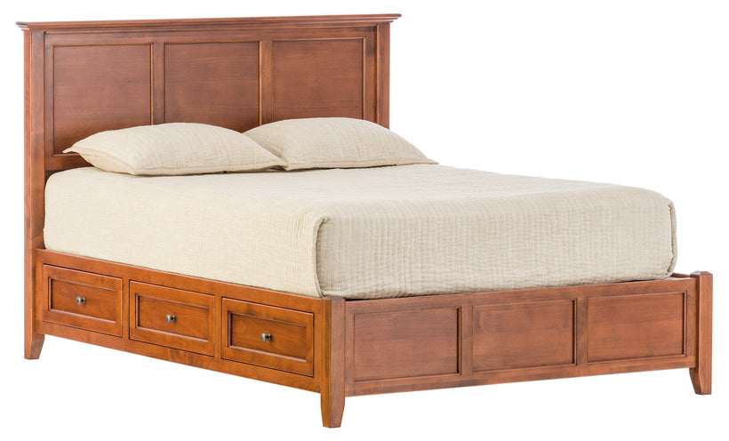 Mckenzie Petite Pedestal Queen Bed